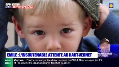 Disparition d'Emile: l'insoutenable attente au Haut-Vernet