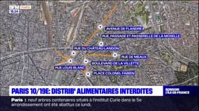 Paris: les distributions alimentaires interdites dans des quartiers des 10e et 19e arrondissements