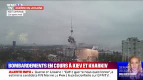 Guerre en Ukraine: cinq morts après une frappe russe contre la tour de télévision à Kiev
