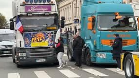 Les forains ont manifesté lundi 24 avril 2023 à Saint-André-lez-Lille.