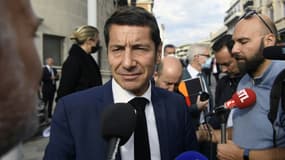 Le maire de Cannes, David Lisnard, candidat à la succession de François Baroin,  à Cannes, 8 novembre 2021