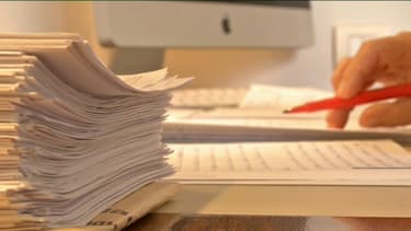 Des copies d'élèves