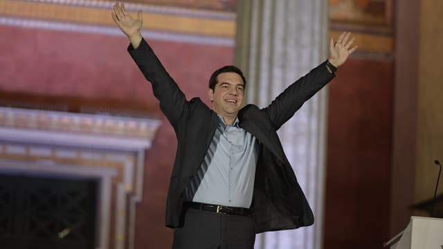 Alexis Tsipras, opposant chevronné aux portes du pouvoir en Grèce.