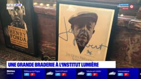 Lyon: grande braderie à l'Institut Lumière