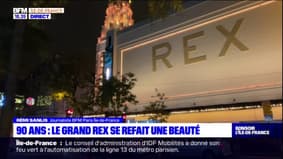 Paris: le Grand Rex fête ses 90 ans avec une façade flambant neuve