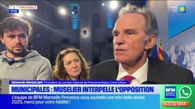 Municipales 2026: Renaud Muselier veut que les candidats à la mairie de Marseille "se dévoilent"