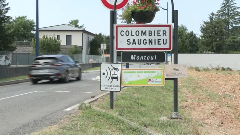 Dans le Rhône, le panneau du hameau de Montcul a encore été dérobé