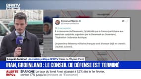 Iran, Groenland...: le conseil de défense a pris fin