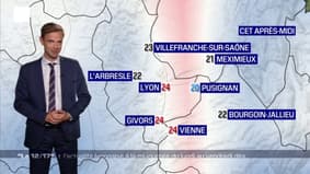 Météo Rhône: un mercredi globalement ensoleillé, 24°C à Lyon