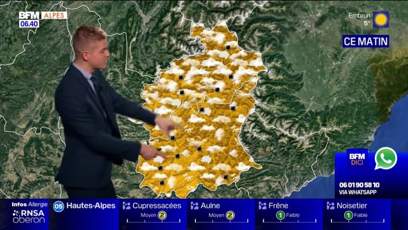 Météo Alpes du Sud: du soleil et des nuages ce jeudi, jusqu'à 23° prévus à Sisteron et Gap