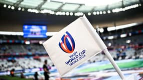 Le logo de la Coupe du monde de rugby France 2023.