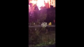 Rouen: un incendie est en cours dans un immeuble désaffecté du secteur de Saint-Julien