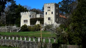 Le manoir de "Pazo de Meirás" qui appartenait au général Franco, pris en photo en février 2018.