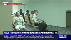 Ukraine: après leur retour du front, ces soldats sont soignés pour des symptômes de stress post-traumatique