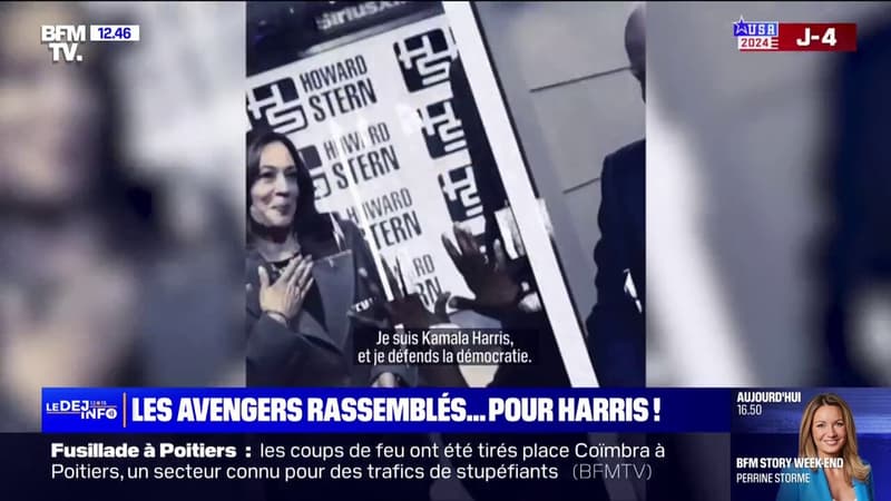 Scarlett Johansson, Mark Ruffalo, Chris Evans... Les Avengers réunis pour soutenir Kamala Harris