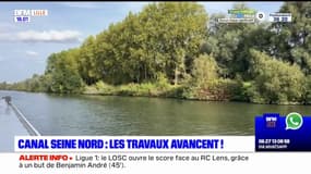 Canal Seine Nord: les travaux avancent