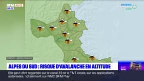 Alpes du Sud: risque d'avalanche en altitude