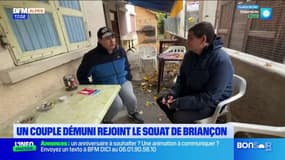 Hautes-Alpes: un couple démuni rejoint le squat de Briançon