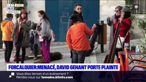 Forcalquier : menacé, David Gehant porte plainte 