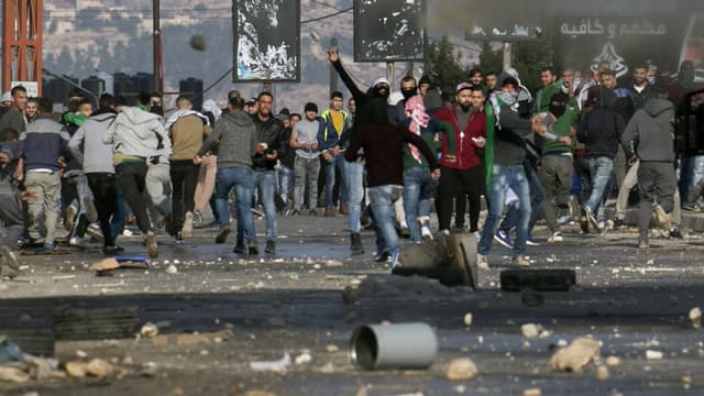 Des heurts ont éclaté vendredi dans la bande de Gaza.