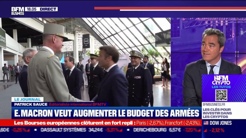 Emmanuel Macron veut augmenter le budget des armées