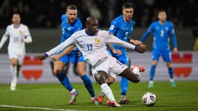 Jean-Philippe Mateta lors d'Islande-France le 13 octobre 2025