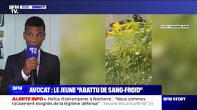 Refus d'obtempérer à Nanterre: "Ce qui s'est passé 10 minutes avant intéresse peu l'enquête" selon Me Yassine Bouzrou, avocat de la famille de la victime