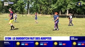 Lyon: des aficionados d'Harry Potter, mais pas que, participent à des compétitions de Quidditch