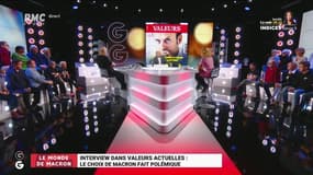 Le monde de Macron: Interview dans Valeurs actuelles, le choix de Macron fait polémique – 31/10