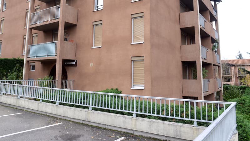 L'immeuble "L'Arbousier" à Montaudran, sur les lieux du drame