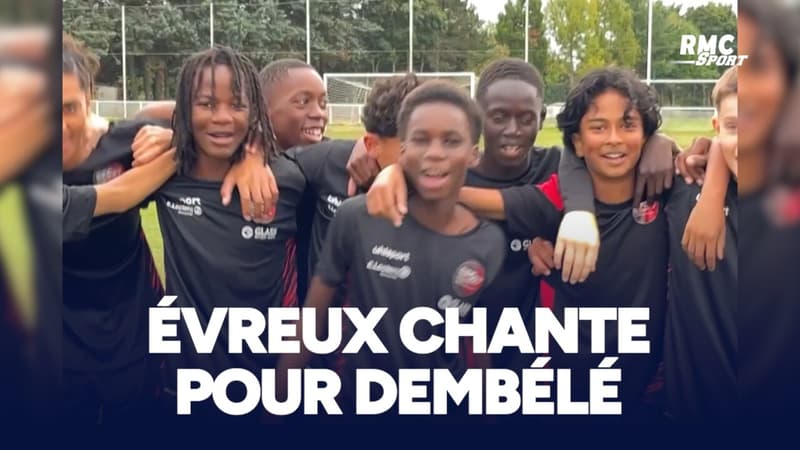 Ã‰vreux, premier soutien d'Ousmane DembÃ©lÃ©