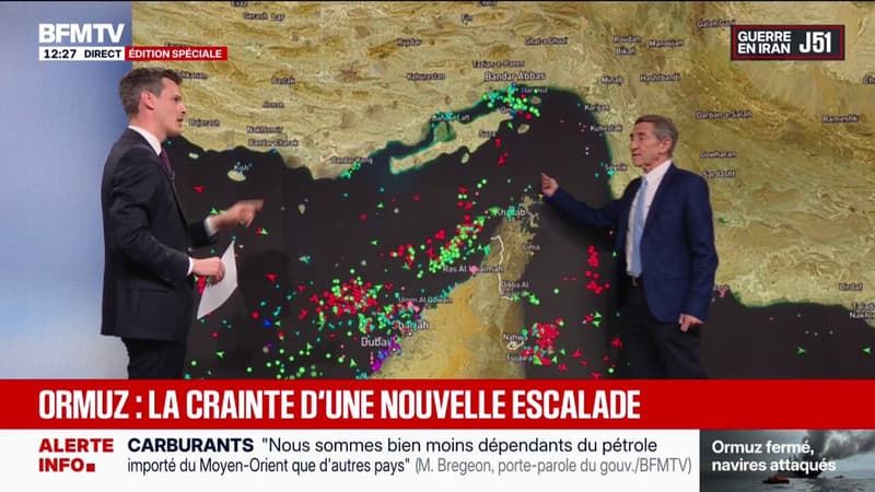 Comment se matérialise le blocus dans le détroit d'Ormuz? L'analyse du général Patrick Dutartre