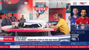 Duga : "Je suis admiratif de la capacité d'Olivier Giroud à rester concentré"
