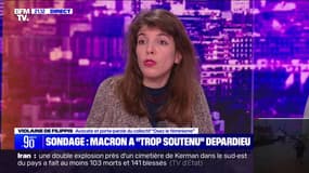 Propos d'Emmanuel Macron sur Gérard Depardieu: "Ce qui est très choquant dans ce discours, c'est l'absence totale de nuances du président", pour Violaine de Filippis (porte-parole d'Osez le féminisme!)