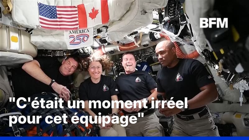 Artemis 2: l'émotion des astronautes après leur tour historique de la Lune