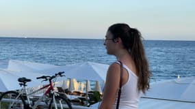 Lucie, rescapée de l'attentat de Nice, témoigne sur BFM Nice Côte d'Azur le 5 septembre 2022.