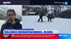 Isola 2000 : 50 cm de neige fraîche supplémentaire pour le dernier week-end de ski