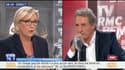 Marine Le Pen: "L'Etat libyen, c'est celui que nous avons essayé de détruire par les armes. C'est nous qui avons, en quelque sorte, apporté le chaos en Libye." #BourdinDirect 