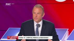 "Nos services d’urgence tournent à 30%": le président des hôpitaux privés dénonce un "problème de collaboration entre le public et le privé"