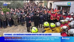 Retour en images sur les obsèques d'Adrien Dovetta, hier, à Cotignac