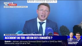 Accident de TER: Jérôme Bourrier, procureur de la République de Bayonne déclare que "la priorité absolue" est "l'identification des victimes"