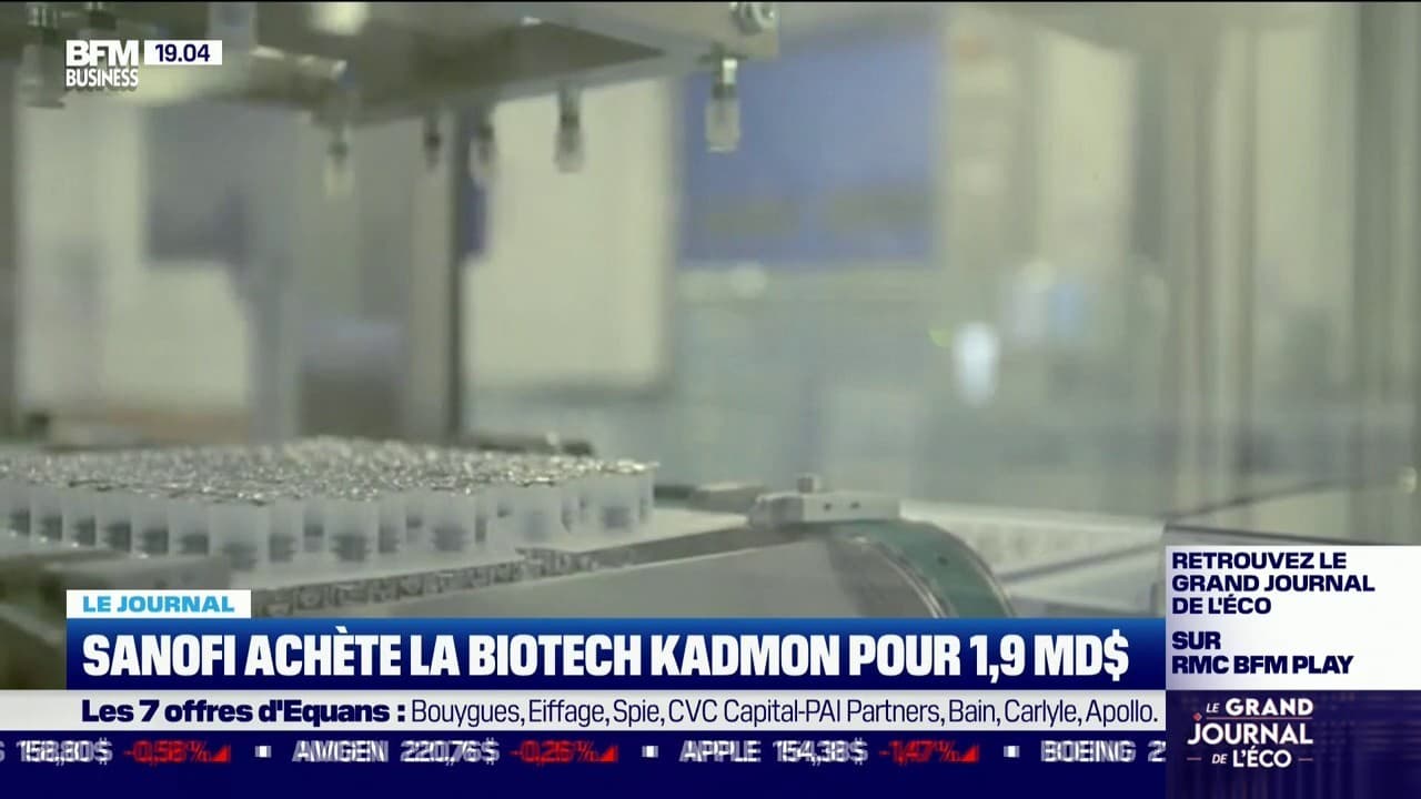 Sanofi Achète La Biotech Kadmon Pour 1,9 Milliard De Dollars