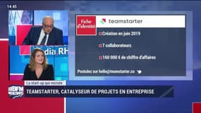 Ce samedi 11 janvier 2020, Ségolène Mouterde, cofondatrice de Teamstarter, était l'invité de Club Média RH, sur BFM Business.