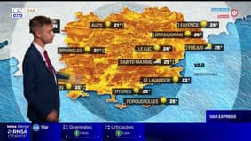 Météo Var: quelques nuages et de la chaleur, 31°C attendus à Fréjus