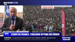 Victoire du TFC à la Coupe de France: "On est tous extrêmement heureux", affirme le maire de Toulouse, Jean-Luc Moudenc