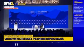  Guerre en Ukraine: "Pas de garanties de sécurité sans les États-Unis", dit Volodymyr Zelensky à Davos