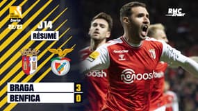 Résumé : Braga 3-0 Benfica - Liga portugaise  (J14)