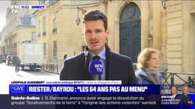 Matignon affirme qu'il "n'y a pas d'ordre du jour figé" pour la réunion entre les syndicats et Élisabeth Borne