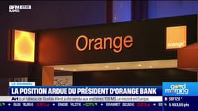 La position ardue du président d'Orange Bank