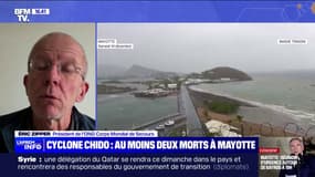 Éric Zipper (président de l'ONG Corps Mondial de Secours), sur le cyclone à Mayotte: "C'est malheureusement dans les heures qui viennent qu'on va prendre toute l'ampleur de cette catastrophe"